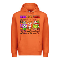 Carrot hallothanksmas its the most wonderful time of the Premium Hoodie - texasbilliewilder