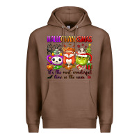 Chestnut hallothanksmas its the most wonderful time of the Premium Hoodie - texasbilliewilder