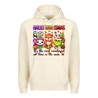 Sandshell hallothanksmas its the most wonderful time of the Premium Hoodie - texasbilliewilder