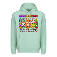 Seafoam hallothanksmas its the most wonderful time of the Premium Hoodie - texasbilliewilder