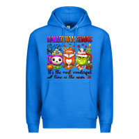 True Royal hallothanksmas its the most wonderful time of the Premium Hoodie - texasbilliewilder