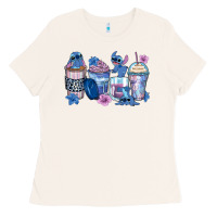 Bone stitch coffee cups Ladies Tee - Zillion Design Studio