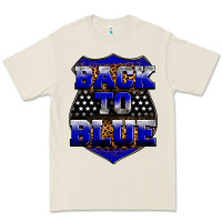Back The Blue Premium Tee | Teevron