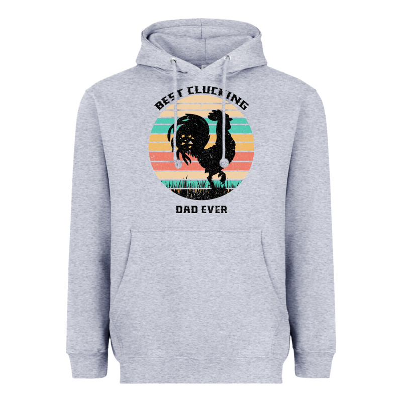 Best Clucking Dad Ever Heavyweight Hoodie by Bettercallsaul | Teevron