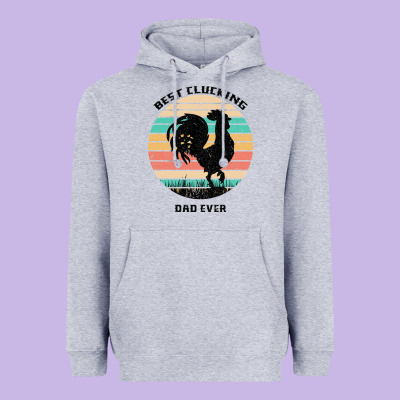 Best Clucking Dad Ever Heavyweight Hoodie Designed By Bettercallsaul