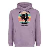 Lavender Best Clucking Dad Ever Heavyweight Hoodie - Bettercallsaul