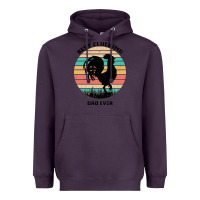 Plum Best Clucking Dad Ever Heavyweight Hoodie - Bettercallsaul