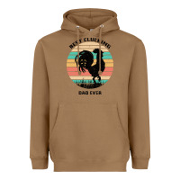 Toasted Coconut Best Clucking Dad Ever Heavyweight Hoodie - Bettercallsaul