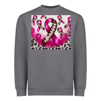 Storm breast cancer american football ribbon Heavyweight Sweatshirt - NancyCooperArtShop