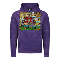 Cloud Purple farm animals red barn tumbler 20oz Vintage Hoodie - Jasminsmagicworld