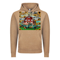 Vintage Coffee farm animals red barn tumbler 20oz Vintage Hoodie - Jasminsmagicworld