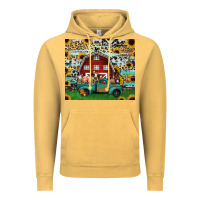 Vintage Mustard farm animals red barn tumbler 20oz Vintage Hoodie - Jasminsmagicworld