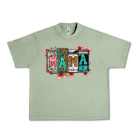 License Letters Floral Mama Urban Heavy Tee | Teevron