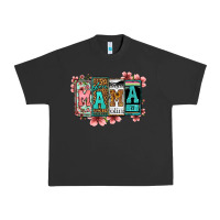 Pigment Black license letters floral mama Urban Heavy Tee - Jasminsmagicworld