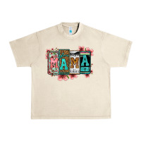 Sandshell license letters floral mama Urban Heavy Tee - Jasminsmagicworld