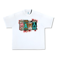 White license letters floral mama Urban Heavy Tee - Jasminsmagicworld