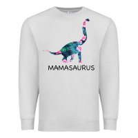 Dove Grey Mamasaurus Dinosaur Premium Sweatshirt - Bettercallsaul