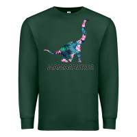 Sports Green Mamasaurus Dinosaur Premium Sweatshirt - Bettercallsaul