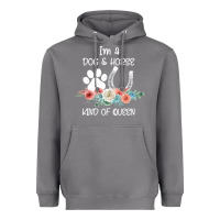 Storm Im A Dog And Horse Kind Of Queen Heavyweight Hoodie - Bettercallsaul