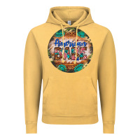 Vintage Mustard american babe Vintage Hoodie - Artiststas