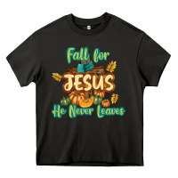 Asphalt Fall for Jesus He Never Leaves Heavy Core Tee - texasbilliewilder