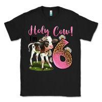 Black holy cow i'm 6 years old Classic Tee - LillyAllenDesigns