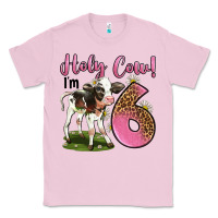 Bubblegum Pink holy cow i'm 6 years old Classic Tee - LillyAllenDesigns