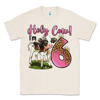 Natural holy cow i'm 6 years old Classic Tee - LillyAllenDesigns