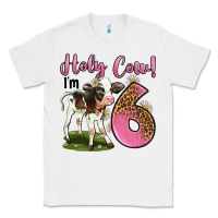 White holy cow i'm 6 years old Classic Tee - LillyAllenDesigns