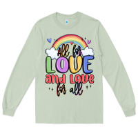 Matcha all for love and love for all Long Sleeve Tee - MaliasSmallBusiness