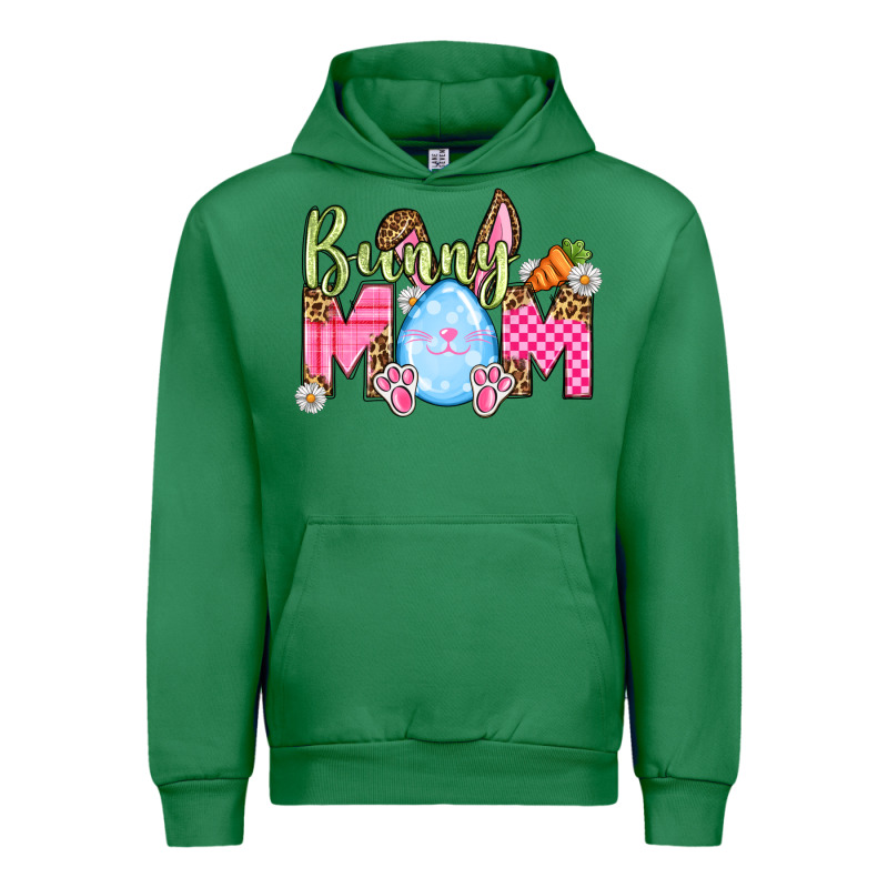Easter Day Bunny Mom Urban Hoodie by OliviaCreatesArt | Teevron