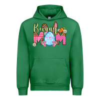 Emerald Easter Day Bunny mom Urban Hoodie - OliviaCreatesArt