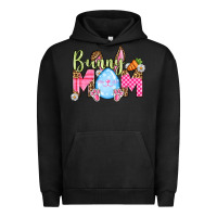 Pigment Black Easter Day Bunny mom Urban Hoodie - OliviaCreatesArt
