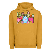 Pigment Peanut Butter Easter Day Bunny mom Urban Hoodie - OliviaCreatesArt