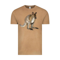 Vintage Camel Hand Drawn Wallaby Animal Vintage Tee - LillyAllenDesigns