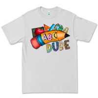 Dove Grey dude Premium Tee - CowhideDigitalArt