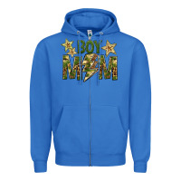 True Royal Boy Mom Zipper Hoodie - BundleAndBundleShop