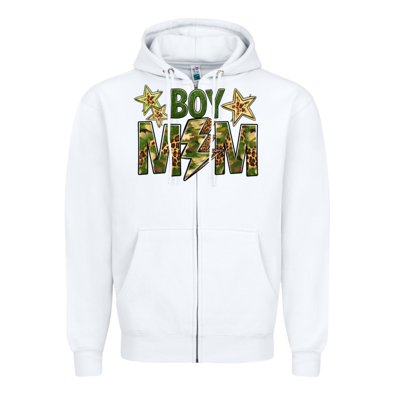 Boy Mom Zipper Hoodie by BundleAndBundleShop | Teevron