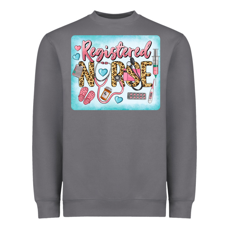 Western Registered Nurse Heavyweight Sweatshirt by LillyAllenDesigns | Teevron