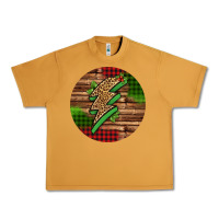 Peanut Butter leopard lightning bolt Christmas Urban Heavy Tee - Jasminsmagicworld