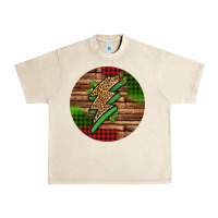 Sandshell leopard lightning bolt Christmas Urban Heavy Tee - Jasminsmagicworld