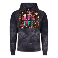 Cloud Black nurse life with pearls Vintage Hoodie - AdoDesignShop
