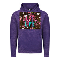 Cloud Purple nurse life with pearls Vintage Hoodie - AdoDesignShop