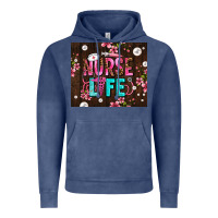 Vintage Denim nurse life with pearls Vintage Hoodie - AdoDesignShop