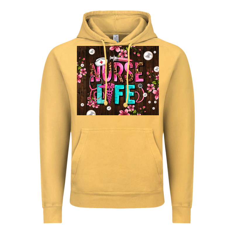 Nurse Life With Pearls Vintage Hoodie by AdoDesignShop | Teevron