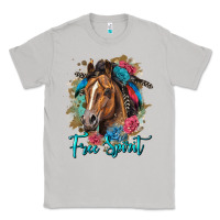 Moon Dust free spirit quarter horse floral Classic Tee - LillyAllenDesigns