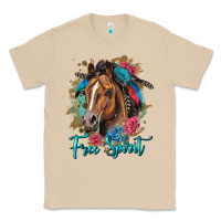 Mushroom free spirit quarter horse floral Classic Tee - LillyAllenDesigns