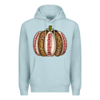 Blue Mist Baseball Pumpkin Premium Hoodie - texasbilliewilder
