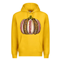 Lemon Baseball Pumpkin Premium Hoodie - texasbilliewilder