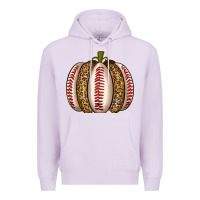 Lilac Baseball Pumpkin Premium Hoodie - texasbilliewilder